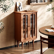 Mid-Century Modern Double-Door Sideboard Elegant Design Versatile